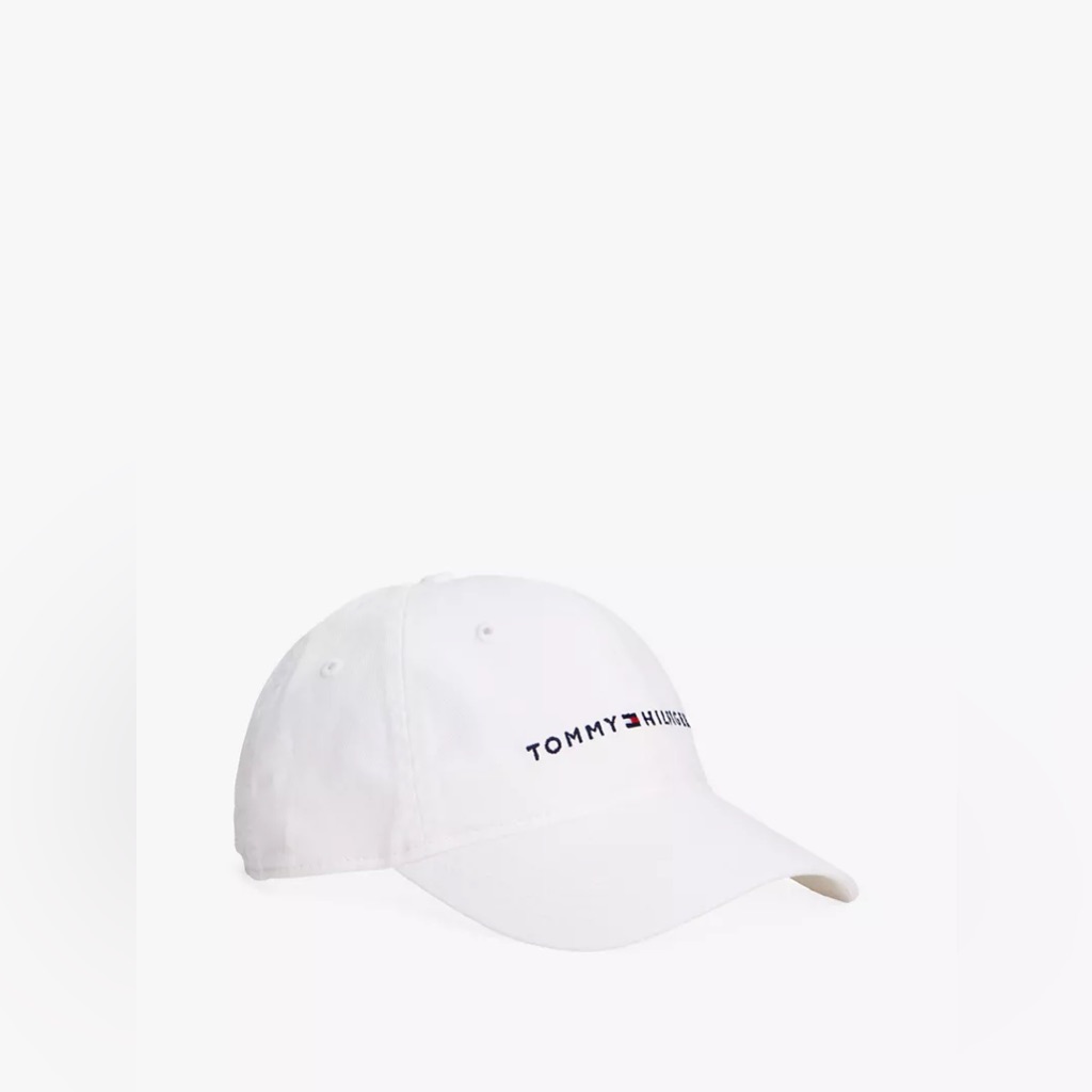 Embroidered Tommy Logo Baseball Cap